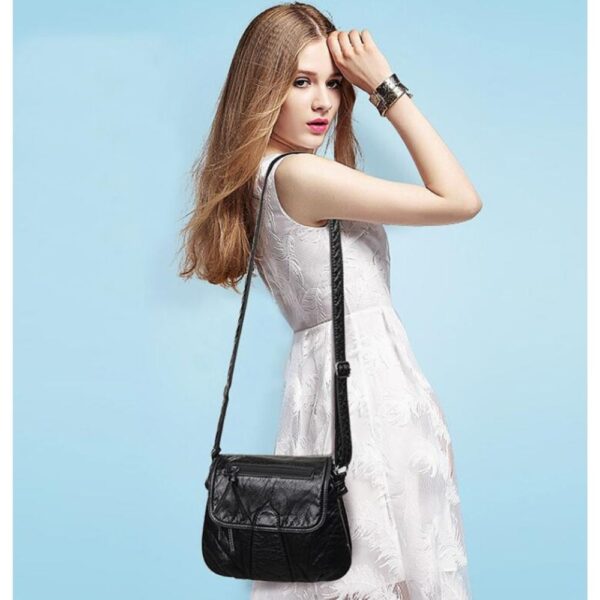 Bolsa Feminina em Couro Legítimo - Maira Premium - Imagem 2