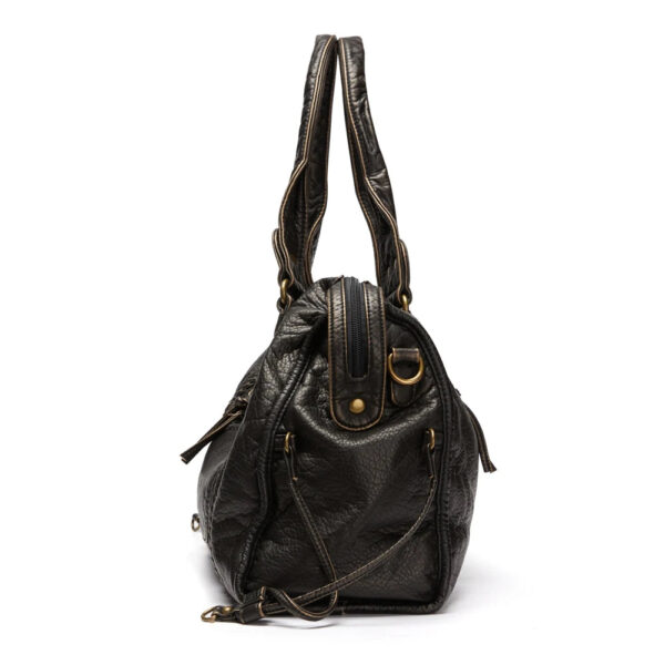 Bolsa Feminina em Couro Genuino - Vintage Serena - Imagem 4