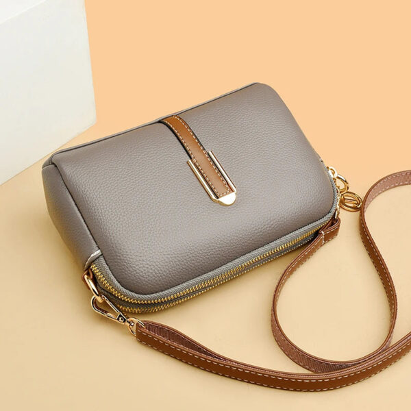 Bolsa Feminina Transversal em Couro Genuino - LovyLife - Imagem 8