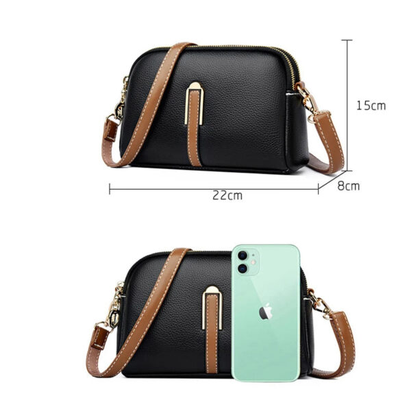 Bolsa Feminina Transversal em Couro Genuino - LovyLife - Imagem 2
