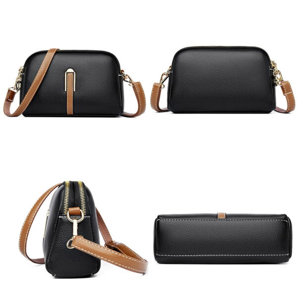 Bolsa Feminina Transversal em Couro Genuino - LovyLife - Imagem 4