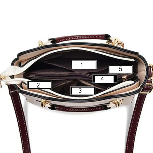 Bolsa Feminina em Couro Genuino - Puro Luxury - Imagem 6