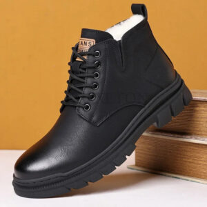 Bota Masculina de Inverno em Couro Genuino - Luiz Armen