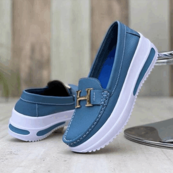 Mocassim Feminino em Couro Genuino - Scarlet Fiore - Imagem 8