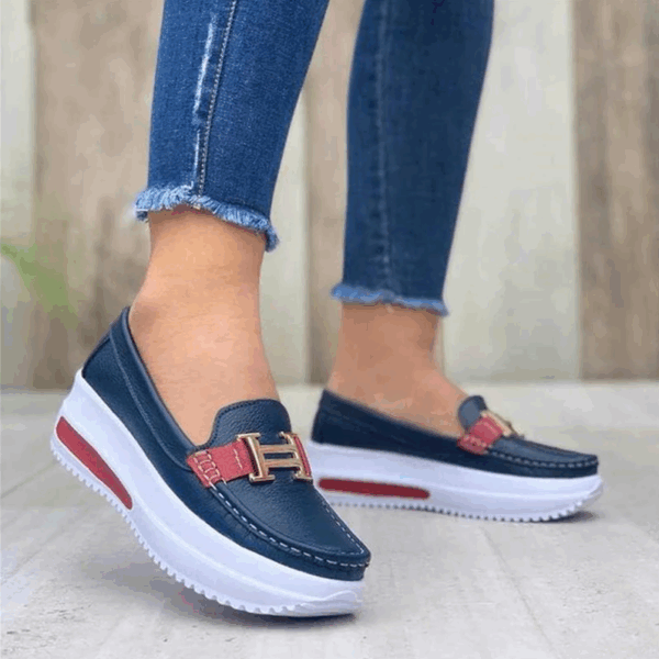 Mocassim Feminino em Couro Genuino - Scarlet Fiore - Imagem 9