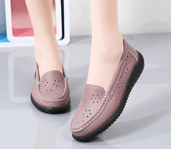 Mocassim Feminino em Couro Genuino - Ayala Premium - Imagem 7