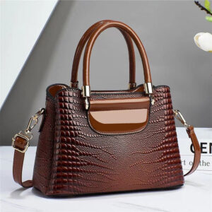 Bolsa Feminina de Couro Genuíno - Cecilia Lamberti