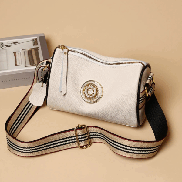 Bolsa de Ombro Feminina Pequena Couro - Divier Fernandes