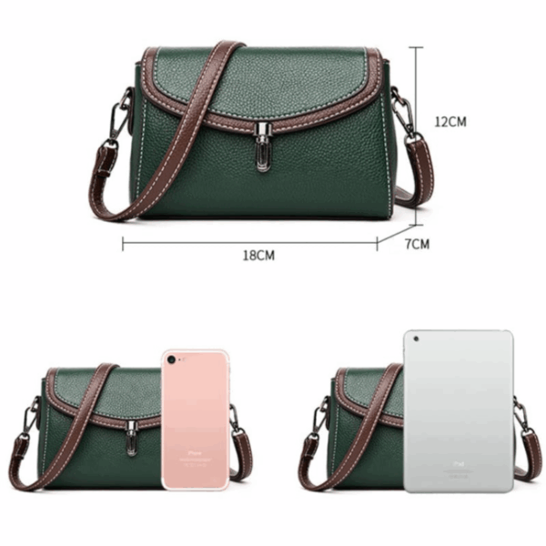 Bolsa Feminina em Couro Genuino - Genevieve - Imagem 8