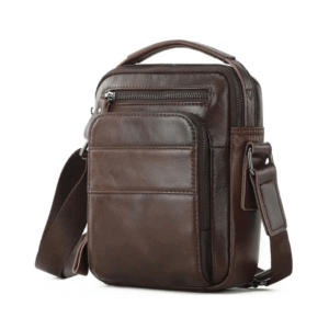 Bolsa de Ombro em Couro Genuino -  Genuine Premium