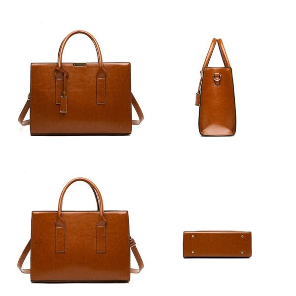 Conjunto Feminino em Couro Bolsa + 2 Carteira - Premium Bags - Imagem 14