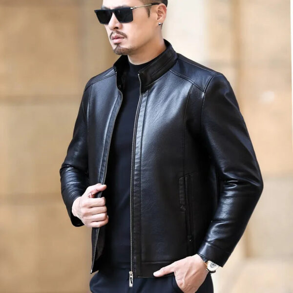 Jaqueta Masculina em Couro Genuino - Pro Keven - Imagem 6