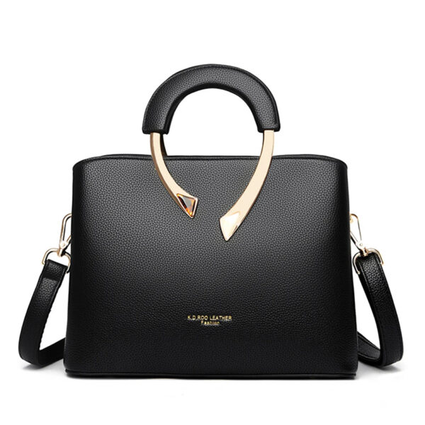 Bolsa Feminina em Couro Genuino - Luxo Elegance - Imagem 10