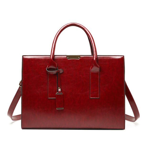 Conjunto Feminino em Couro Bolsa + 2 Carteira - Premium Bags - Imagem 11