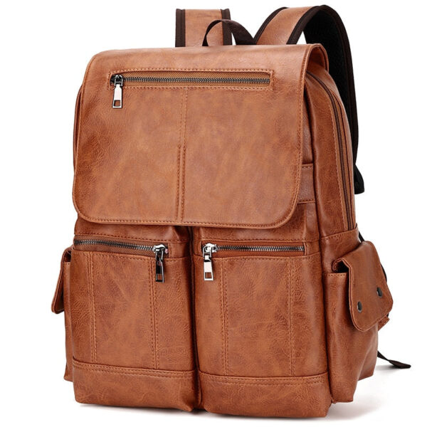 Mochila em Couro Legítimo - Premium Travel - Imagem 7
