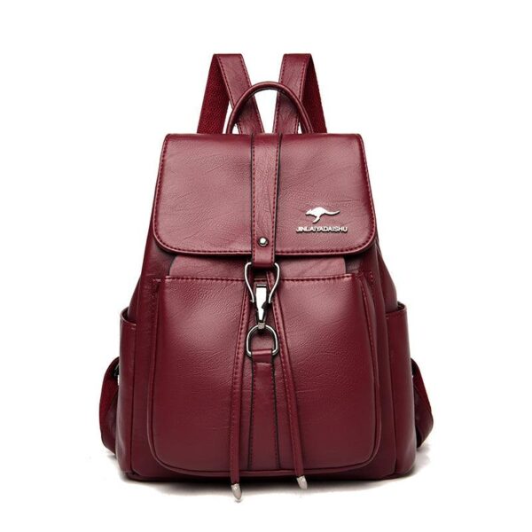 Mochila Feminina em Couro Genuino - Aussie Classic