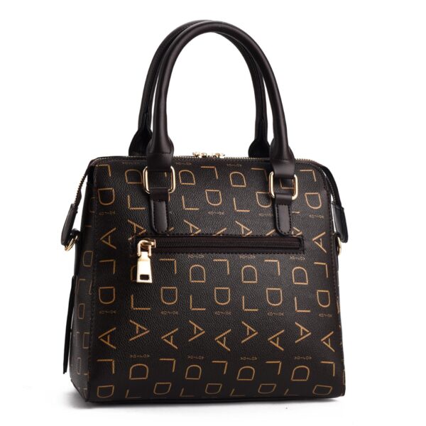 Bolsa Feminina em Couro Genuino - Pure Luxury by Lina + Chaveiro de Brinde - Imagem 6