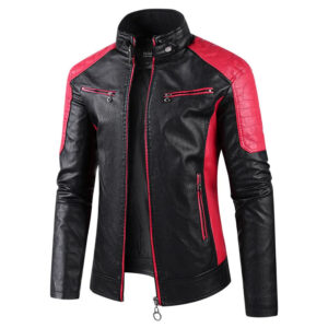 Jaqueta Masculina de Inverno em Couro Genuino - Sport Polle