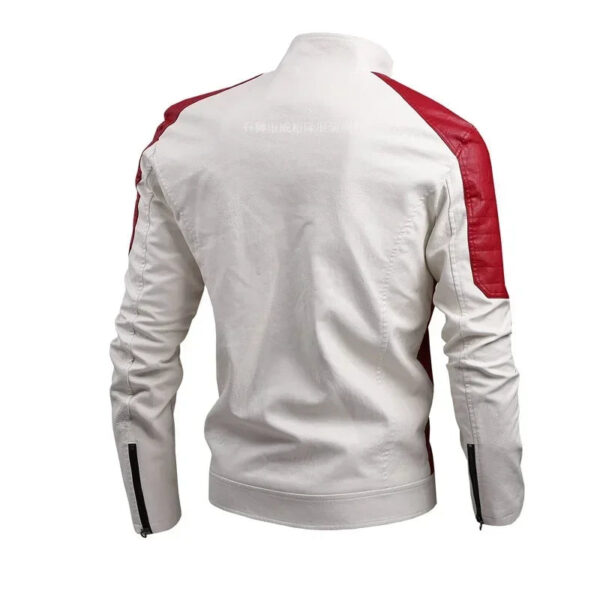 Jaqueta Masculina de Inverno em Couro Genuino - Sport Polle - Imagem 5