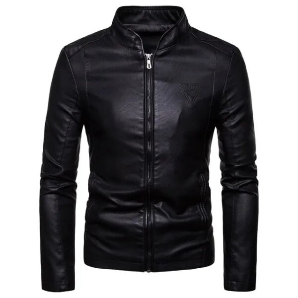 Jaqueta Masculina de Inverno em Couro Genuino - Spiky Premium - Imagem 8