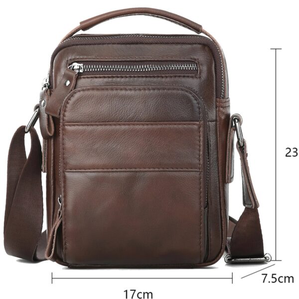 Bolsa de Ombro em Couro Genuino -  Genuine Premium - Imagem 10