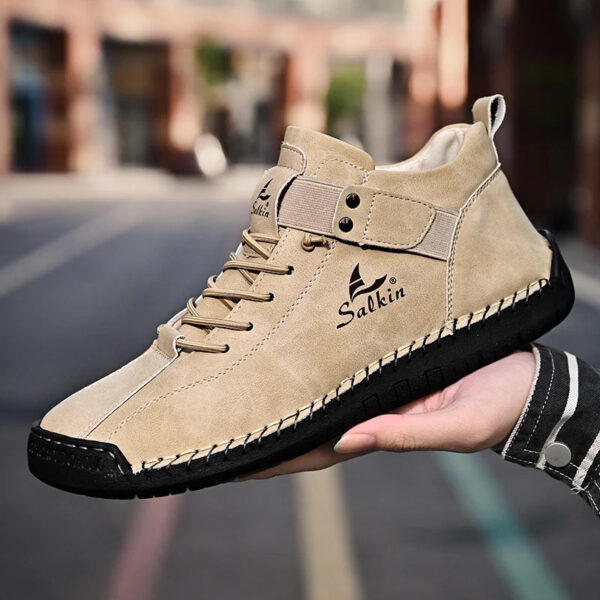 Bota Masculina em Couro Genuíno - Duncan - Imagem 8