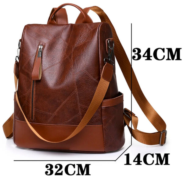 Mochila em Couro Genuino - Andrade Tavares - Imagem 2