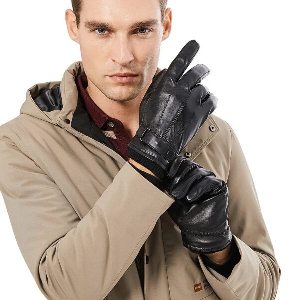 Luva Masculina de Couro Genuino - Premium Gloves - Imagem 5
