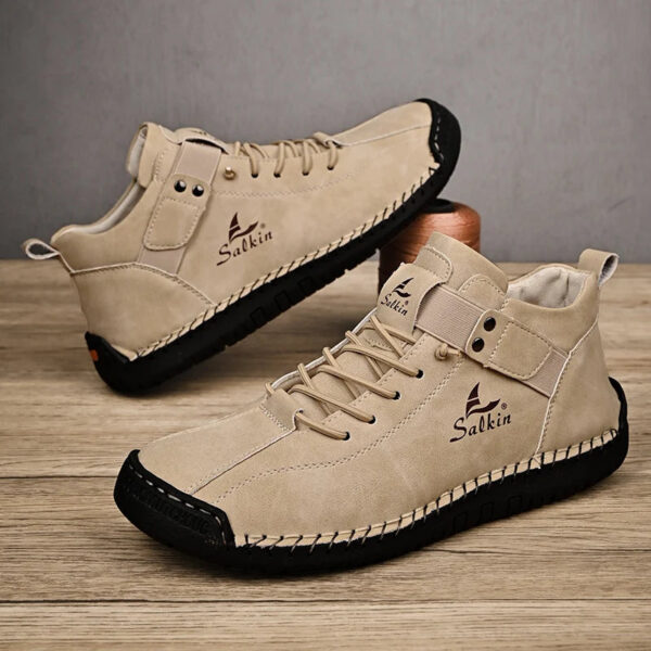 Bota Masculina em Couro Genuíno - Duncan - Imagem 6