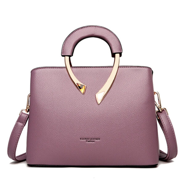 Bolsa Feminina em Couro Genuino - Luxo Elegance - Imagem 11