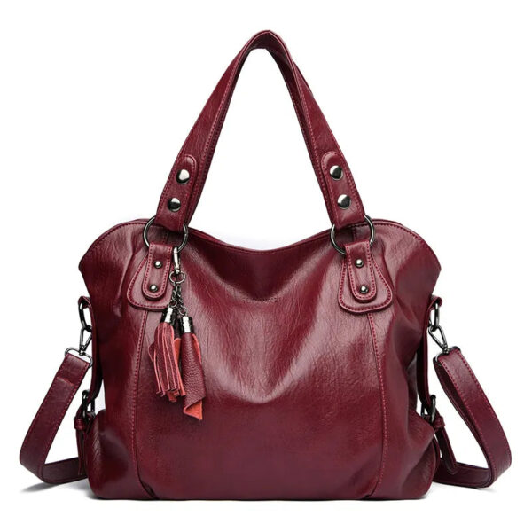 Bolsa Feminina de Couro Genuino - Classic Premium - Imagem 8