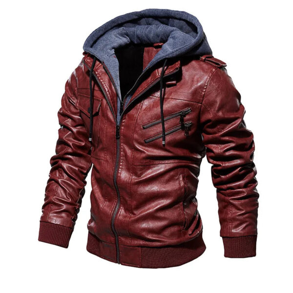 Jaqueta Masculina Em Couro Genuino - MotorJack Premium - Imagem 13