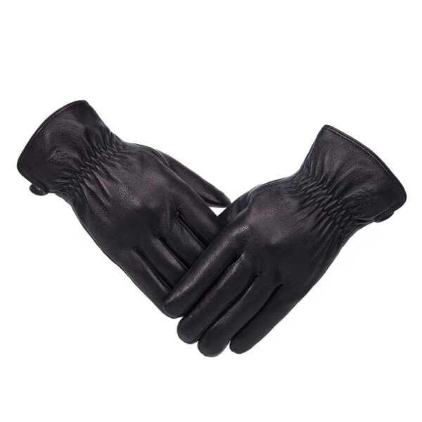 Luva Masculina de Couro Genuino - Especialle - Imagem 4