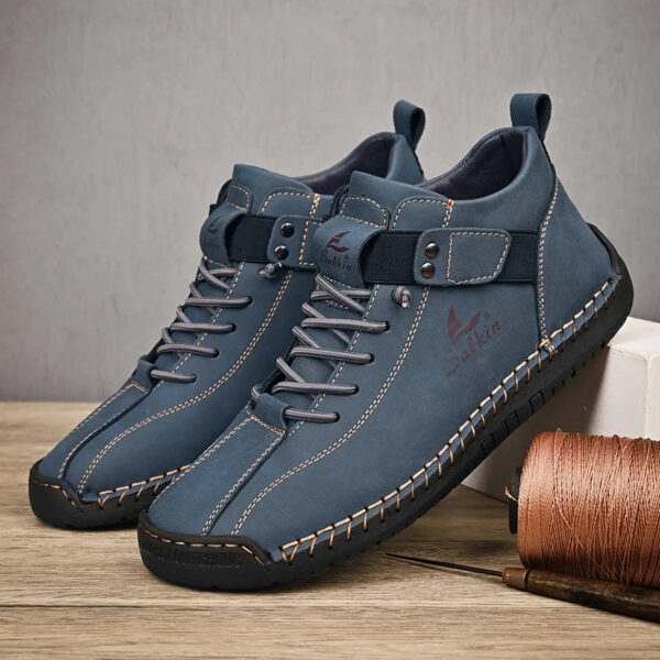 Bota Masculina em Couro Genuíno - Duncan - Imagem 25