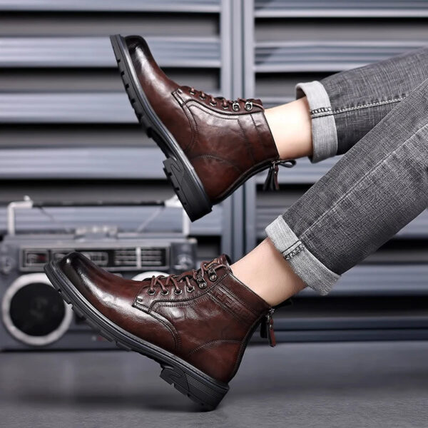 Bota Unissex em Couro Genuíno Genuino - PedroVe Premium - Imagem 2