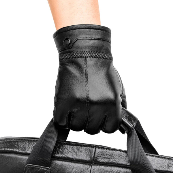 Luva Masculina de Couro Genuino - Premium Gloves - Imagem 4