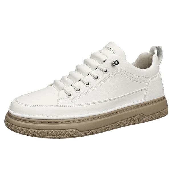 Tênis Masculino Casual em Couro Genuino - Estevan Erican