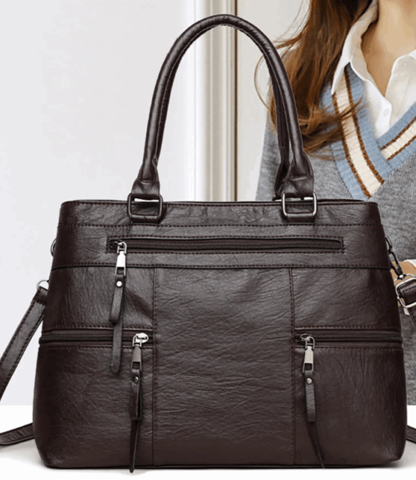 Bolsa Feminina em Couro Genuíno - Bellerose - Imagem 9