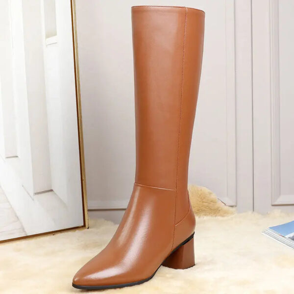 Bota Feminina em Couro Genuino - Fellicy Premium - Imagem 2