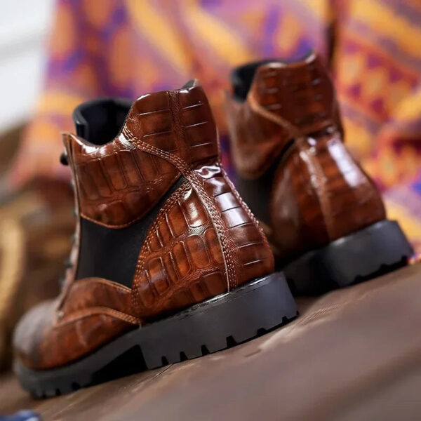 Bota Masculina em Couro Genuino - RusticMen - Imagem 5