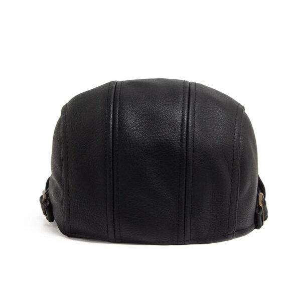 Boina Masculina em Couro Genuino - Theron - Imagem 6