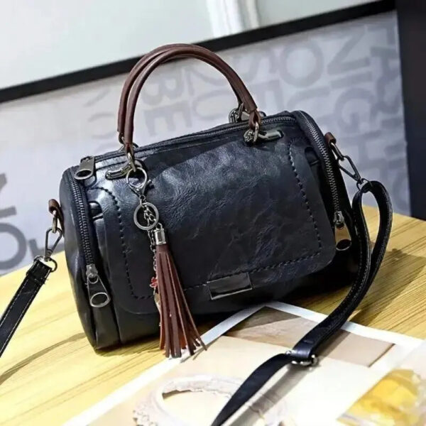 Bolsa Feminina de Couro Genuino - Safira Hernandes - Imagem 7