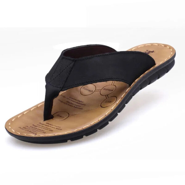 Chinelo de Couro Genuíno - Flat Premium - Imagem 6