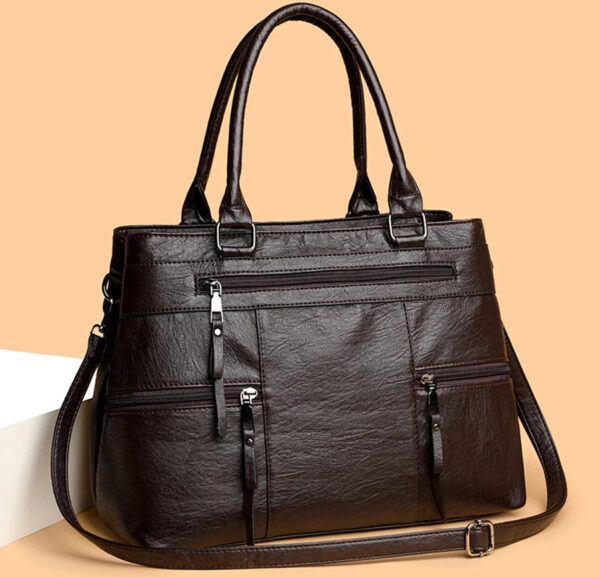 Bolsa Feminina em Couro Genuíno - Bellerose - Imagem 4