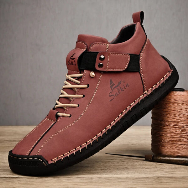 Bota Masculina em Couro Genuíno - Duncan - Imagem 4