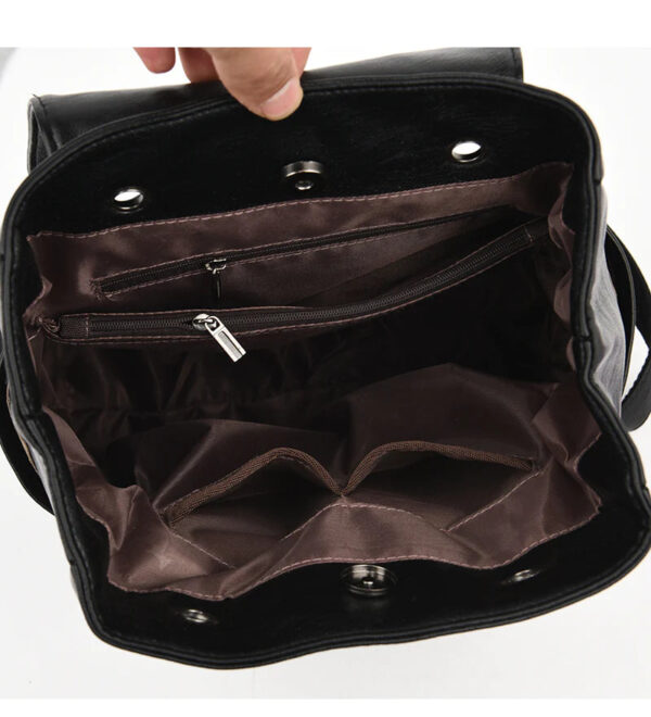Mochila Feminina em Couro Genuino - Aussie Classic - Imagem 11
