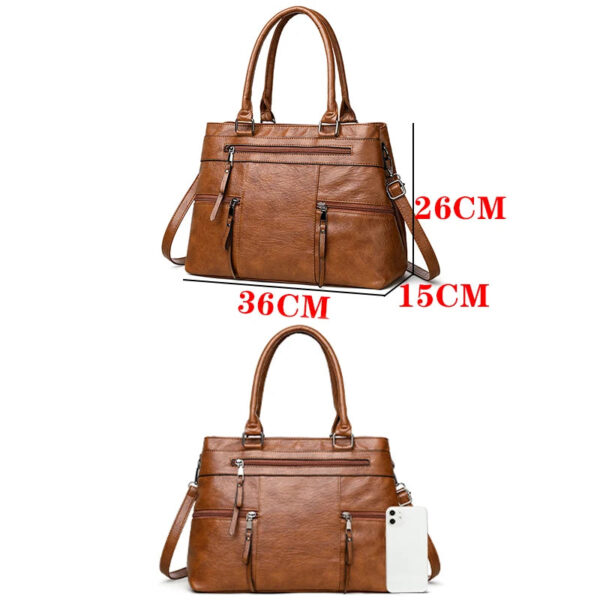 Bolsa Feminina em Couro Genuíno - Bellerose - Imagem 7