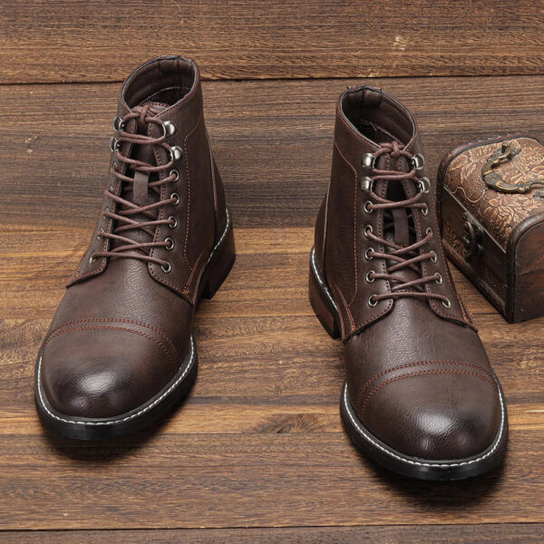 Bota Masculina em Couro Genuino - Renato Keven - Imagem 5