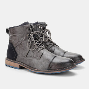 Bota Masculina em Couro Genuino - Army Premium