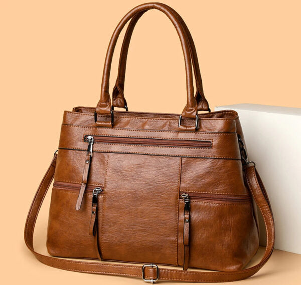 Bolsa Feminina em Couro Genuíno - Bellerose - Imagem 3
